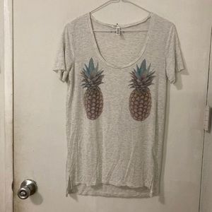 Victoria’s Secret PINK super soft pineapple Tshirt